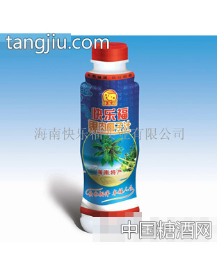 420ml快乐福果肉椰子汁