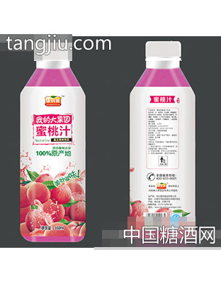 康润源蜜桃汁350ml