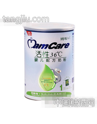 姆咔活性36℃润畅绿奶粉1段848g