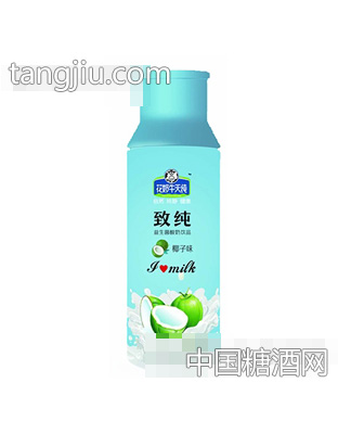花奶牛天纯致纯椰子味牛奶350ml