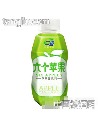 三诺六个苹果苹果醋428ml（绿）