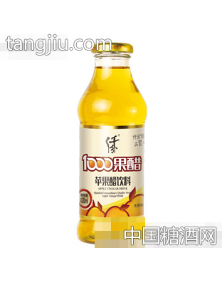 仟分420ml无蔗糖苹果醋红