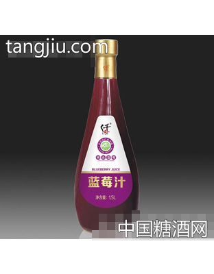 仟分蓝莓汁饮料1.5L