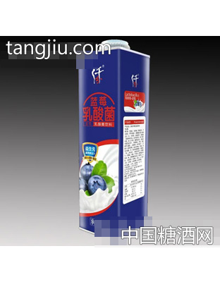 仟分蓝莓乳酸菌饮料1L