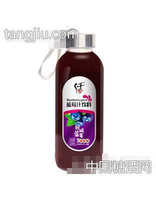 仟分蓝莓汁饮料320ml（瓶）