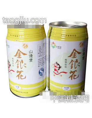 山优宝金银花植物饮料310ml（罐）