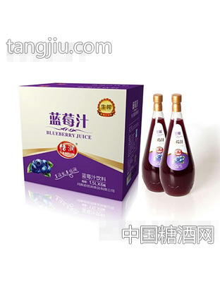 恬润生榨蓝莓汁1.5LX6瓶