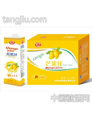 恬润芒果汁饮料1Lx8盒