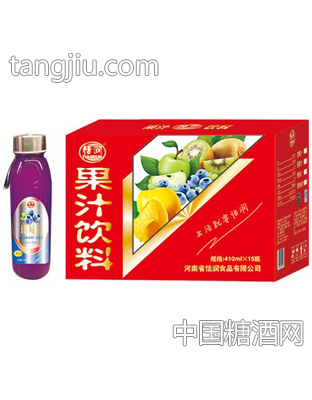 恬润410ml蓝莓汁