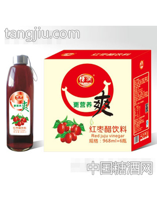 恬润红枣醋饮料968mlx6