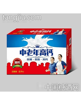 中老年高钙奶箱装系列