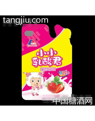 好乃屋小小乳酸君奶味饮料草莓味150ml