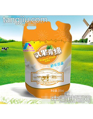 200ml乳果有缘奶味饮品芒果味