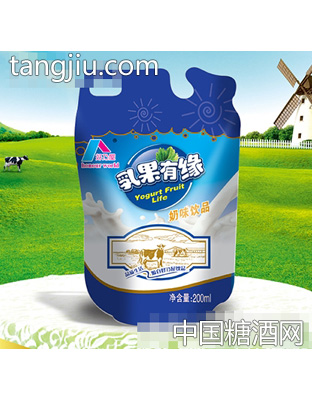 200ml乳果有缘奶味饮品原味