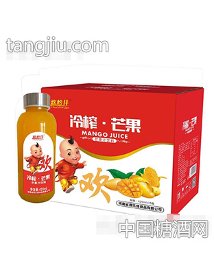 欢怡佳冷榨芒果汁饮料420mlx15瓶