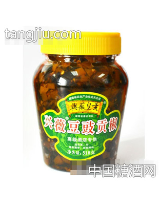 兴薇豆豉贡椒518g