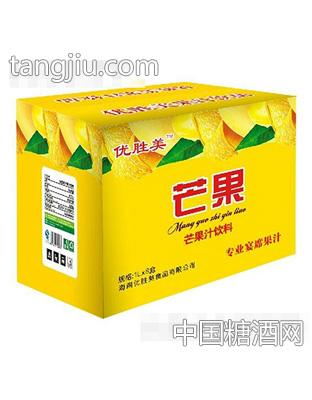 优胜美芒果汁饮料1Lx8盒