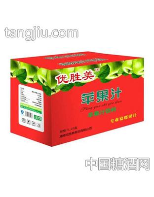 优胜美苹果汁饮料1x8盒L
