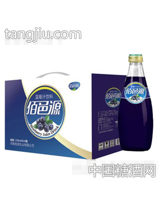 佰邑源蓝莓汁饮料330mlx10瓶