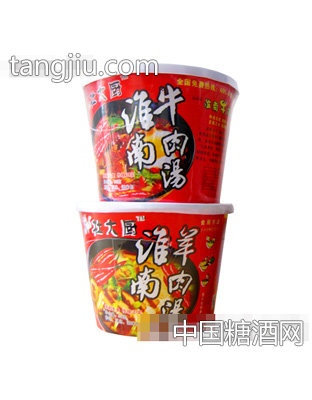 杜大厨淮南牛肉汤桶装