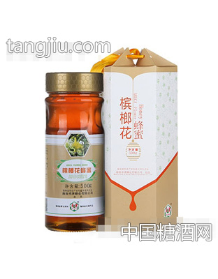 卓津蜂业槟榔花蜂蜜500g瓶