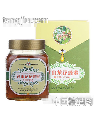 卓津蜂业过山龙花蜂蜜450g瓶