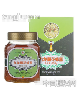 卓津蜂业九龙藤花蜂蜜450g瓶