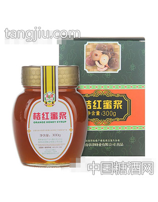 卓津蜂业桔红蜜浆300g瓶