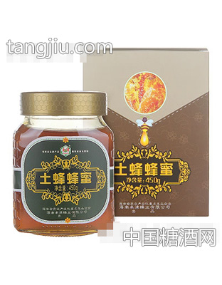 卓津蜂业土蜂蜜450g瓶