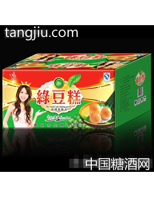 龙腾绿豆糕箱装
