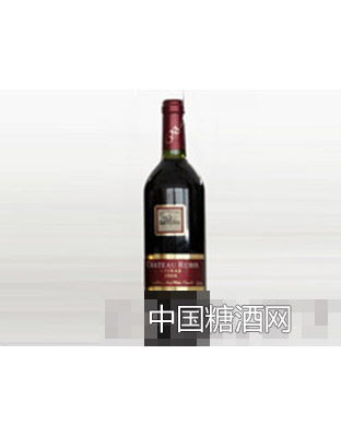 红宝石庄园08西拉干红.