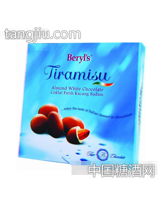 倍乐思杏仁白巧克力65g