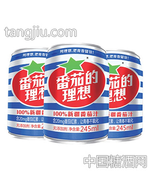 番茄的理想新疆番茄汁245ml