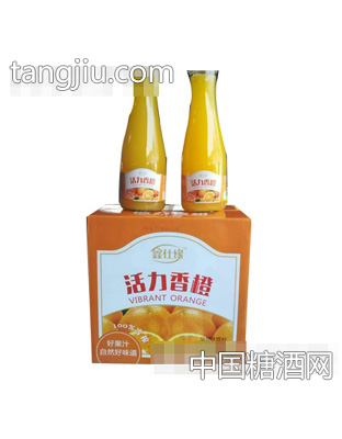 活力香橙汁饮料1.5Lx6瓶