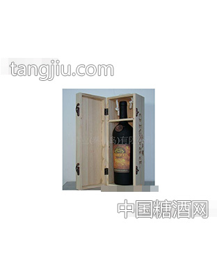 红磨坊80年木盒干红葡萄酒