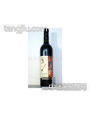 法国红磨坊精装酿造赤霞干红葡萄酒
