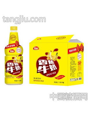 团友香蕉牛奶1.5LX6瓶