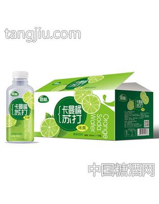 团友卡曼橘无气苏打水饮料500ml