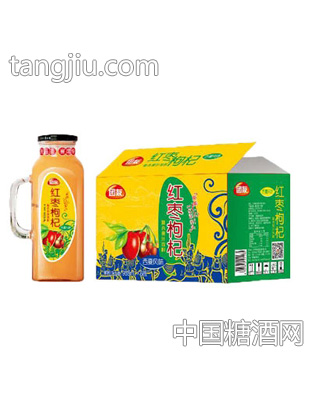 团友红枣枸杞复合果汁988mlx6瓶