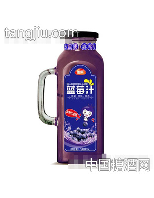 愚果蓝莓汁988ml