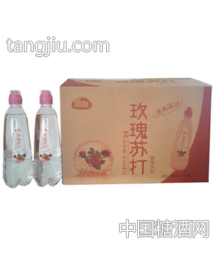 团友玫瑰味苏打果味饮料