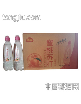团友蜜桃味苏打果味饮料
