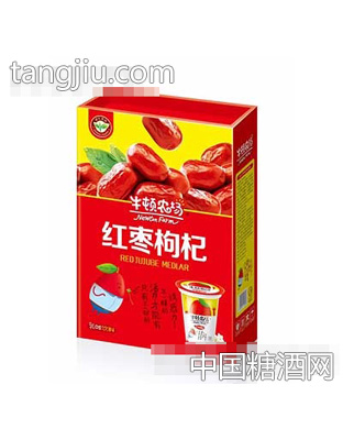 半顿农场红枣枸杞乳味饮料