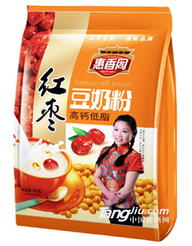惠香阁红枣豆奶粉橘色装500g