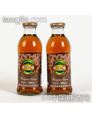 宏雪苹果醋386ml