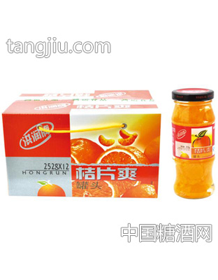 鸿运洪润牌桔片爽礼盒
