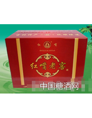 红嘴老窖箱子42%500ml