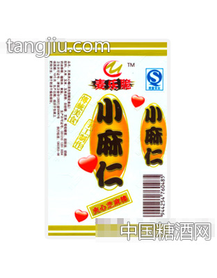 小麻仁夹心芝麻棒黄色装