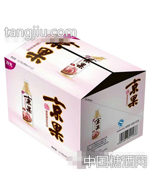 冷光京果蜜桃原浆饮品箱装