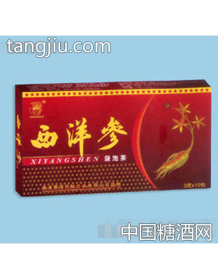 西洋参袋泡茶